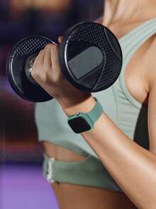 这款二合一表带兼表壳兼容 ，适用于 40mm、41mm、42mm、44mm、45mm、46mm 和 49mm 尺寸。运动休闲风格，搭配铆钉硅胶表带。配备防震防刮硬质 PC 表壳和钢化玻璃屏幕保护膜。兼容 Ultra/11/10/9/8/7/6/5/4/SE 系列。男女皆宜。柔软舒适，易于佩戴，触感灵敏。 - 松針綠 - 查看 10