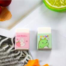 10套铅笔文具礼盒，每套包含5件学习用品：2支铅笔、1个卷笔刀、1块橡皮、1把尺子；卡通图案，可作为学习和考试奖励、节日礼物、办公用品、文具、生日礼物。 - 10套卡通鉛筆套裝隨機款 - 查看 5