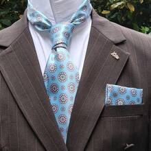 Corbata con estampado de cachemira, diseño elegante vintage, corbata adecuada para graduación, entrevista de trabajo, atuendo de oficina, reuniones y eventos sociales, opción de regalo, corbata de moño de moda con cuerda trenzada y hebilla decorativa ajustable, adecuada para trajes formales, camisas, banquetes, bodas, ocasiones de negocios, regalo de corbata de alta gama - Multicolor - Ver 7