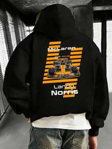 Sports Cool Style Streetwear Hoodie Double Sided Printed Long Sleeve Fleece Hoodie Racing Enthusiast Clothing And Merch Racing Gifts Casual Athletic Fall Hoodie Men And Women's Long Sleeve Fleece Hoodie Autumn And Winter Style Clothing An Ultra-Soft And Comfortable Essentials Hoodie Hoodie Women Sweatshirts Women Hoodies Men's Hoodie Sweatshirts Men Essentials Fear - màu đen - Xem 1