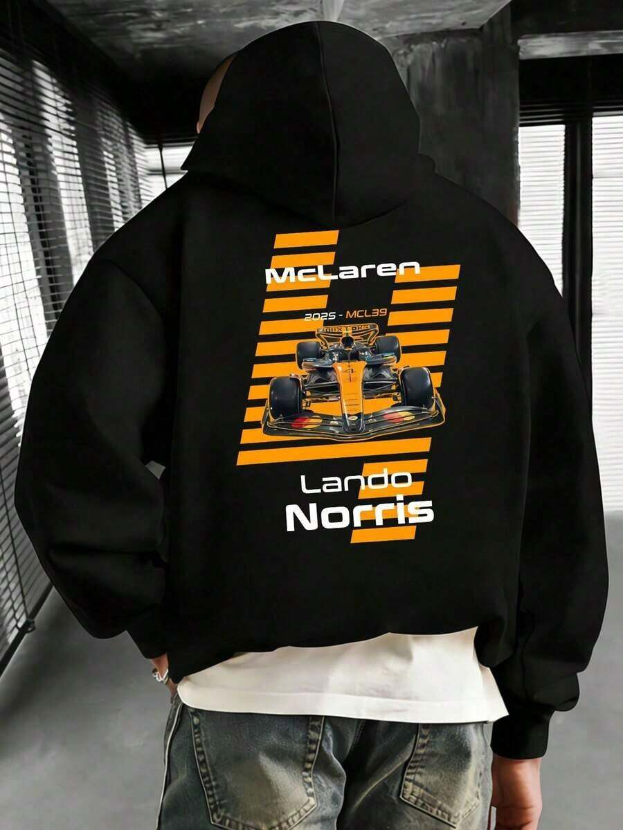 Sports Cool Style Streetwear Hoodie Double Sided Printed Long Sleeve Fleece Hoodie Racing Enthusiast Clothing And Merch Racing Gifts Casual Athletic Fall Hoodie Men And Women's Long Sleeve Fleece Hoodie Autumn And Winter Style Clothing An Ultra-Soft And Comfortable Essentials Hoodie Hoodie Women Sweatshirts Women Hoodies Men's Hoodie Sweatshirts Men Essentials Fear - màu đen - Xem 1