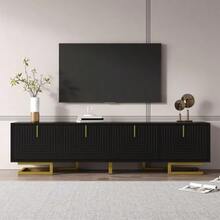 Television Stands & Entertainment Centers - Black - View 8