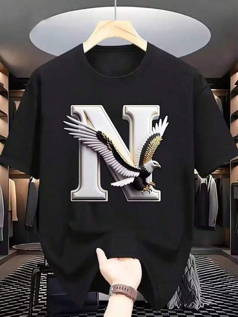 Men Outdoor Tees & Tanks - Black - View 1