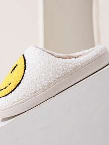 秋冬季室内毛绒拖鞋，保暖厚底蓬松家居拖鞋 - 多色 - 查看 5