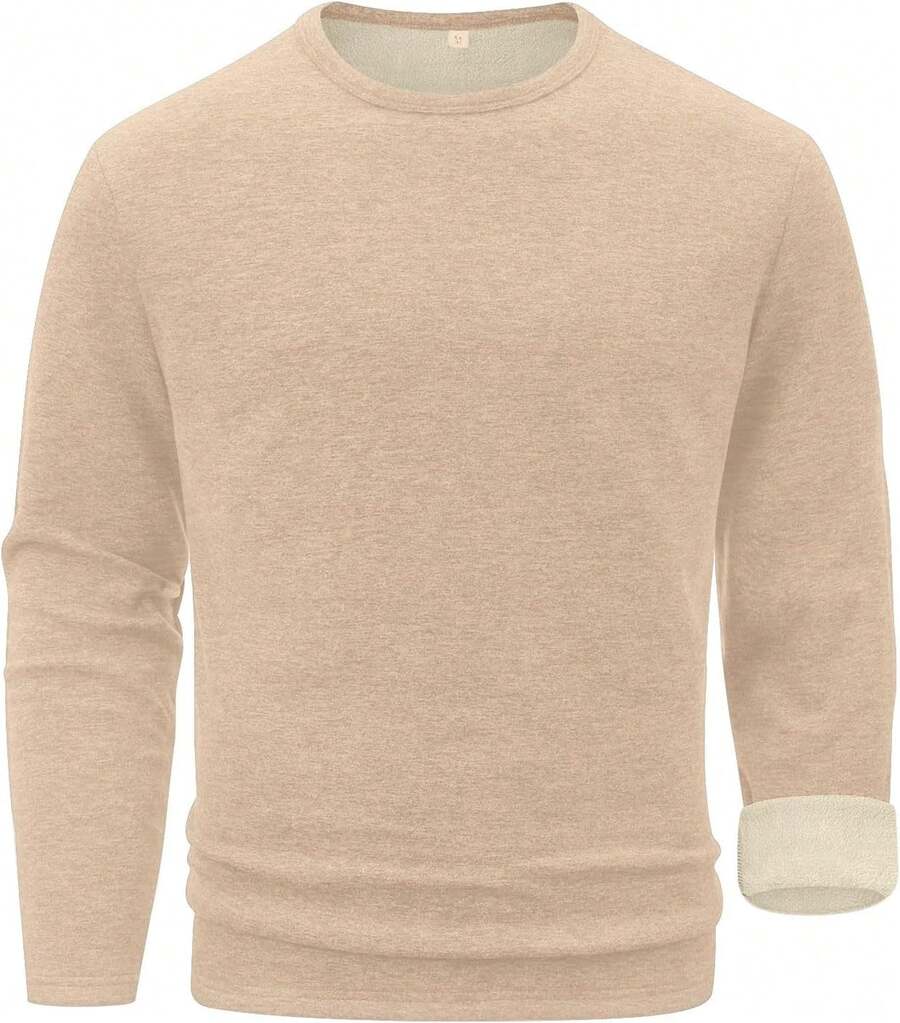 ¡RecomendadoSailwind - playera térmica de manga larga para hombre, con cuello redondo¡Top de Temporada - A01 Gris Azul - Ver 1