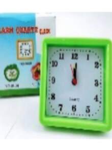 CL016  Reloj de Mesa Circular Compacto – Diseño Minimalista para Recámara u Oficina - 1PC - Ver 1