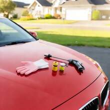 高压洗车枪、花园喷水枪、家用清洁工具套装，含全套适配器，多种款式可选，无刷多功能套装，适用于汽车、轮胎和庭院清洁 - 多款式 - 查看 7