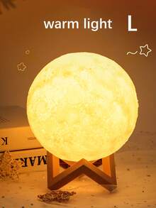 1 قطعة ضوء القمر ثلاثي الأبعاد مع قاعدة، مصباح القمر الجانبي، يعمل بالبطارية، إضاءة نوم LED لديكور المنزل، هدية عيد ميلاد، مناسب للخطبة والزفاف الرومانسي والعام الجديد، ديكور المنزل، غرفة النوم، غرفة المعيشة، المكتب، أفضل هدية، DIY المنزل، النافذة، مشهد غرفة المعيشة - متعدد الألوان - مشاهدة 11