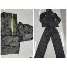 Conjunto de 2 peças para motociclismo, incluindo jaqueta e calça, impermeável e unissex. Ultrafino, à prova de vento e respirável, com bolsos laterais. Ideal para ciclismo, pesca e atividades ao ar livre. - Multicolorido - Ver 26
