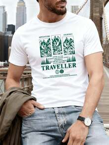 Magliette e canotte sportive da uomo taglia oversize - Bianco - Visualizzare 1