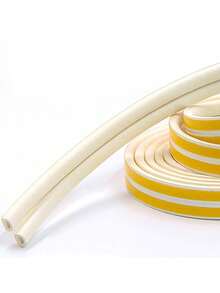 Tira de sellado autoadhesiva para puertas y ventanas DIPE, junta de goma a prueba de golpes para ventanas de vidrio, tira de espuma insonorizante - Múltiples estilos - Ver 11