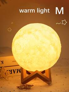 1 قطعة ضوء القمر ثلاثي الأبعاد مع قاعدة، مصباح القمر الجانبي، يعمل بالبطارية، إضاءة نوم LED لديكور المنزل، هدية عيد ميلاد، مناسب للخطبة والزفاف الرومانسي والعام الجديد، ديكور المنزل، غرفة النوم، غرفة المعيشة، المكتب، أفضل هدية، DIY المنزل، النافذة، مشهد غرفة المعيشة - متعدد الألوان - مشاهدة 19