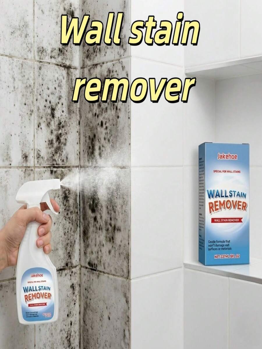 ¡Renovación de pared sin esfuerzo! Spray de limpieza suave todo en uno, fórmula de acción rápida para manchas y marcas resistentes, protege la textura de la pared mientras disuelve la suciedad, elemento esencial para el mantenimiento diario del hogar