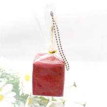 2026 New Realistic Slow Rebound Toast Keychain, PU Foam With Milky Scent Squishy Charm, Gift For Birthday, Christmas, Holiday, Perfect Gift - Multicolor - View 14