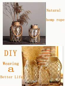 100% Natural Fiber Rope, Brown Jute Rope, Manila Rope, Sisal Rope, 100% Natural Jute Fiber, Natural Jute Rope 10m/20m/30m X 5mm/6mm, Natural Jute Rope Scratching Rope For Cat Scratching Posts And Pads - Jute Rope - View 4