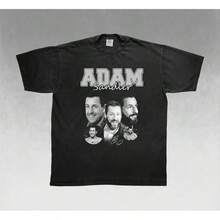 Retro 90's  Adam Sandler T-Shirt, Gift For Women And Man - Black - View 6
