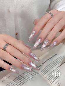 2026春夏新款女士节日礼盒套装，容量12毫升：紫色葡萄泡泡、浅裸粉色、红宝石水晶猫眼、裸色透明、金色粉日记、酒红色乳玉猫眼、玻璃珠水晶猫眼甲油胶。适合四季美甲，搭配底油和亮油使用，需配合UV灯固化。 - 彩色 - 查看 18