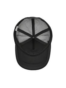 - Mesh Baseball Cap For Men Women Sporty Casual Outdoor Wear   - San Francisco Bridge Logo Embroidered Design With Sf Initials   - Adjustable Fit Comfortable Breathable For Daily Use Running And Leisure Activities - màu đen - Xem 4