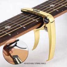 1pc Personalized Metal Wood Grain Capo Guitar, Customizable Information, Engraved Guitar Pick, Birthday Gift, Guitarist Father's Day Gift, Boyfriend Gift, Husband Gift, Customized Birthday Gift, Guitar Pattern, Harmonica, Guitar Material Decor, Waterproof, Fun, Exquisite, Fashionable Unique, Personalized, Her, Family, Friend, Anniversary, Birthday, Clothing, Sofa/Bedroom Living Room - Multicolor - View 12