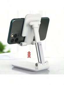 Adjustable Phone Holders Double Folding Phone Holder Fully Adjustable Desktop Phone Holder For 16 15 14 13 12 11 Pro Xs Xs Max Xr X Compatible With All Models Valentine's Day Gift - 1 White Item - View 6