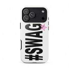 BARELA Phone Case - 2 MUCH SWAG Phone Case For IPhone 11-17 Series |   Typography Phone Case |   Aesthetic Phone Case |   Streetwear Phone Case |    Phone Case |   Shockproof Protection |   Gift For Teen Girls - 白色 - 查看 9