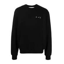 Off-White Caravag Paint Slim Crewneck Mens - màu đen - Xem 1