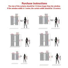 2片装野花印花窗帘，轻薄涤纶面料，价格实惠，花卉图案杆袋式卧室窗帘，适用于卧室、办公室、厨房、客厅和书房 - 春夏家居装饰，轻盈涤纶面料，半透明，可机洗，客厅窗帘 - 彩色 - 查看 3