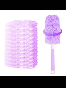 30pcs/20pcs/10pcs/5pcs Replacement Lint Brush Heads, Household Dust Removal Brush Heads Replacement, Suitable For Washing Clothes, Furniture, Cars, Keyboards (Excluding Handles), Cleaning Supplies, Cleaning Tools, Christmas, Halloween Cleaning - A - View 9