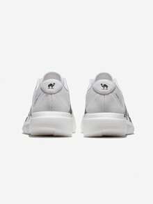 CAMEL CROWN Women's Dexun Shoes Outdoor Thin-Soled Shoes, Summer And Autumn Comfortable Casual Silver Pearl Lace-Up Fashionable Ballet Shoes - White/Black - View 2