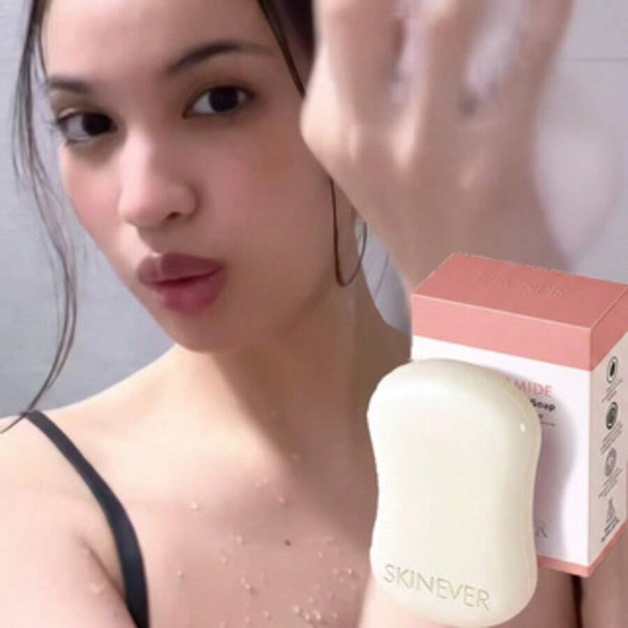 SKINEVER 80克烟酰胺洁面保湿皂，富含烟酰胺，清洁、提亮、保湿，带来清爽体验 - 深層清潔 - 查看 1