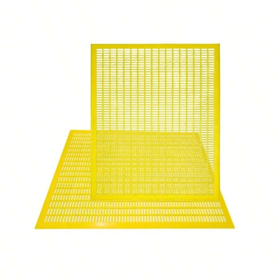 Kit 2 Un Tela Excluidora Abelha Rainha Apicultura - Amarelo - Visão 1