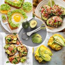 Avocado Tools, Avocado Slicer Pitter, Multi-Function Avocado Knife, Slicer, Masher, Pitter, Peeler, Kitchen Gadgets - Multicolor - View 9