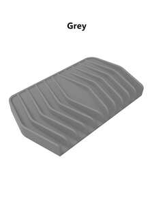 1pc Silicone Soap Dish, Portable Soap Holder, No Drilling Required, Japanese Style Bathroom Drain Rack, Home Soap Drainer Box - A - View 6