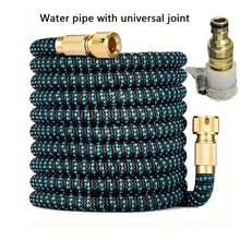 1PC Garden Hose Telescopic Hose, Extended Garden Hose 1/2 Diameter High-Pressure Washing Pipe Irrigation Magic Irrigation Pipe With Universal Joint - A - View 10