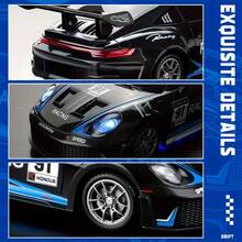 1:24 Scale Remote Control Drift Car, 2.4Ghz RC Toy With Lights, Tires And Obstacle Tools, Ideal Gift For Boys And Girls On Birthday, Halloween, Christmas, Thanksgiving - 20km/H High-Speed Drift Racing Car, 2-In-1 All-Terrain Off-Road Vehicle, Plastic RC Car With Drift Mode - Multiple Colors and Styles Of Drift Cars - View 6