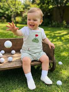 Baby Boys Rompers - Green - View 7