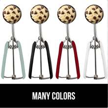 Premium StainlSteel, Spring-Loaded Scoop for Fruit, Cookie and Ice Cream, Easy Squeeze and Clean Release, Comfortable Handle, - Menta - Ver 8