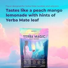 Bestseller!Yerba Mate Super Instant Powder Mixed DrinkYerba Mate Magic Instant Powder| Peach Mangoflavor|30 Servings.Supplement Vitamin,Free Shipping. - 1 - 查看 7