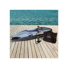 New Summit Oceana Single Seat 1 Person Inflatable Kayak Blue Kit - Multicolor - View 3