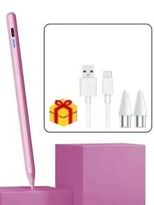 Compatible con /Android/ Tablets - Lápiz óptico Apple de carga rápida, bolígrafo táctil de alta precisión, compatible con IOS, tabletas Kindle, incluye puntas de repuesto y cable de carga - Multicolor - Ver 11