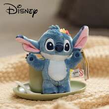 Disney 正版授权史迪奇毛绒玩偶，莉萝与史迪奇毛绒抱枕，女孩生日礼物 - 彩色 - 查看 7