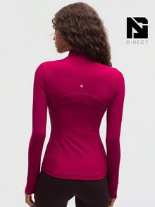 Lululemon Define Jacket Nulu Rumble Berry-For Yoga Gym Running-Sweat-Wicking-Yoga-All Seasons Sport-Spring/Summer-Autumn/Winter-Back To School- Easter Gift - Berry Rumble - 查看 3