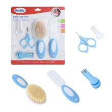 1pc Baby Nail Clipper Set 5-In-1 Infant Nail Care Kit, Baby Nail Clippers + Soft Baby Brush - Multicolor 1 - View 9