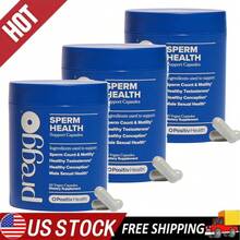 Men's Reproductive Health Botanical Capsules | Synergy Of Tongkat Ali, NAC & Alpha Lipoic Acid – Supports Activity & Health | By Preggo, 60 Capsules Per Box - 3 - Xem 1