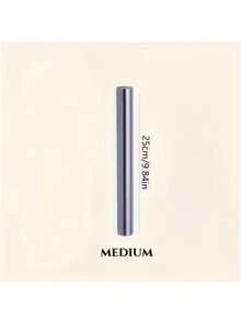 Stainless Steel Baking Rolling Pin - Hollow Lightweight Design, Perfect For Cookies, Pie Dough, Pizza And Holiday Baking - Easy To Clean Kitchen Tool - Silver - View 7