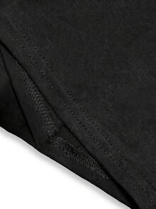 Homies Gangster Cartoon Characters Print Same Style For Men And Women 2025 Summer Short-Sleeved Printed T-Shirt Pure Cotton 220G - 黑色 - 查看 4