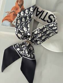 Women's Headscarves, Lightweight And Stylish Neck Scarves, Scarves, Hair Bands, Handbags, Scarves, Fashion Gifts,This Headscarf Is The Perfect Accent To Any Outfit. Everyday Headband, Simple Headband, Elegant Style, Suitable For Daily Life, Shower Headband - Multicolor - View 2