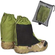 ¡RecomendadoDrfeify Gaiters de Tobillo, Cubiertas de Zapatos Protectoras Ajustables para Caminatas Al Aire para Caminar¡Top de Temporada - 1 - Ver 2