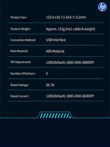 HP M280 有线迷你鼠标是一款安静、不引人注目的电脑鼠标，适用于台式电脑、办公和商务笔记本电脑，并兼容微软 Windows 和苹果 iOS 系统。 - 多色 - 查看 11
