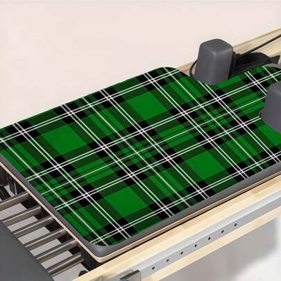 1pc Home Fitness Yoga Pilates Exercise Mat, Gym, Living Room Floor Mat, Non-Slip Shock-Absorbing, Moisture-Wicking Easy To Clean, Practical Sports Mat, Made Of Diatomite